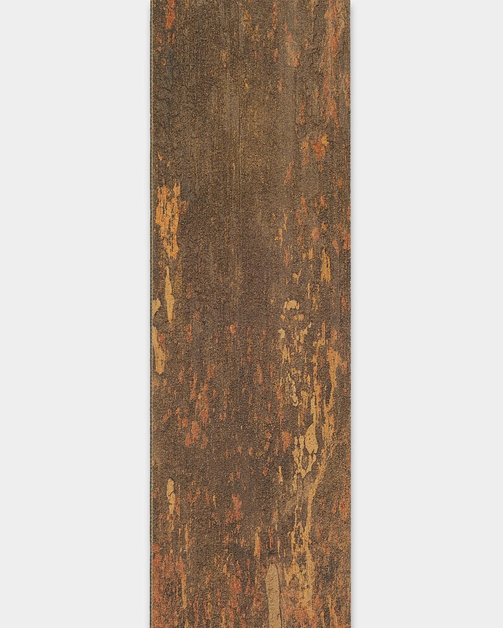WoodUpp Lamella Oxide Copper, 240 cm: rost-brown texturiertes Akustikpaneel Zubehör für Kantenabschlüsse oder passend zu Akupanel Slatwall-Paneelen.