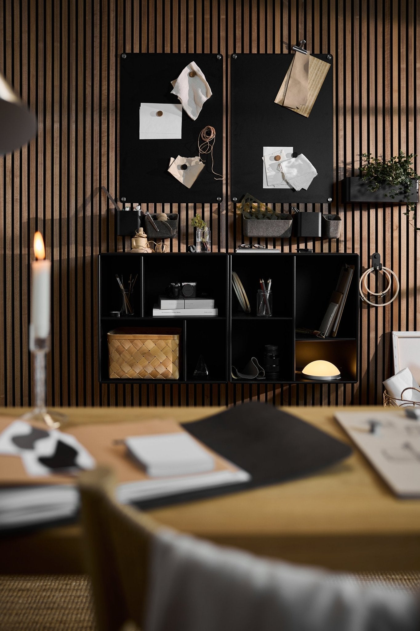Arka | Open Cabinet / Black